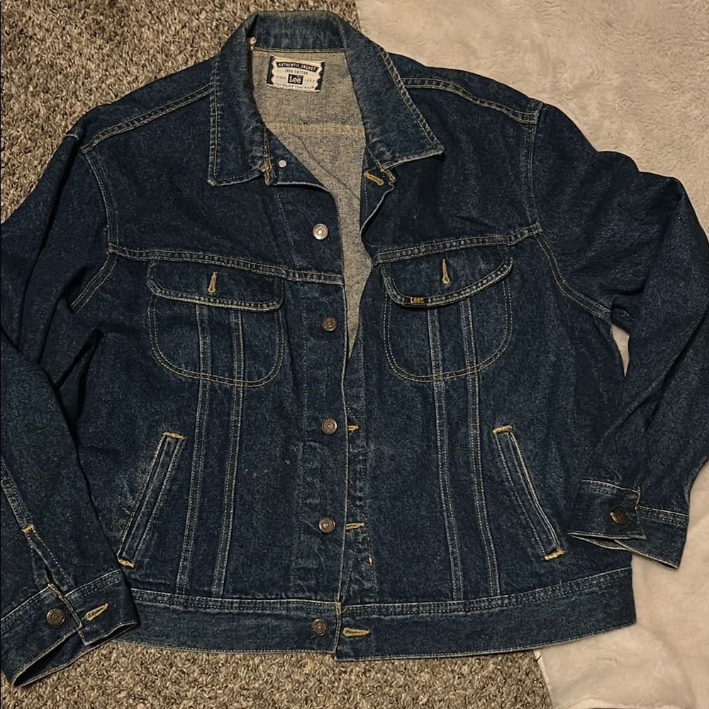Lee Rider Classic Blue Denim Jacket